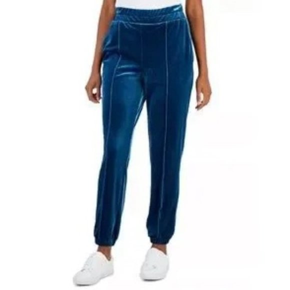 INC Teal Kingfisher Joggers, NWT, size L - Picture 1 of 3